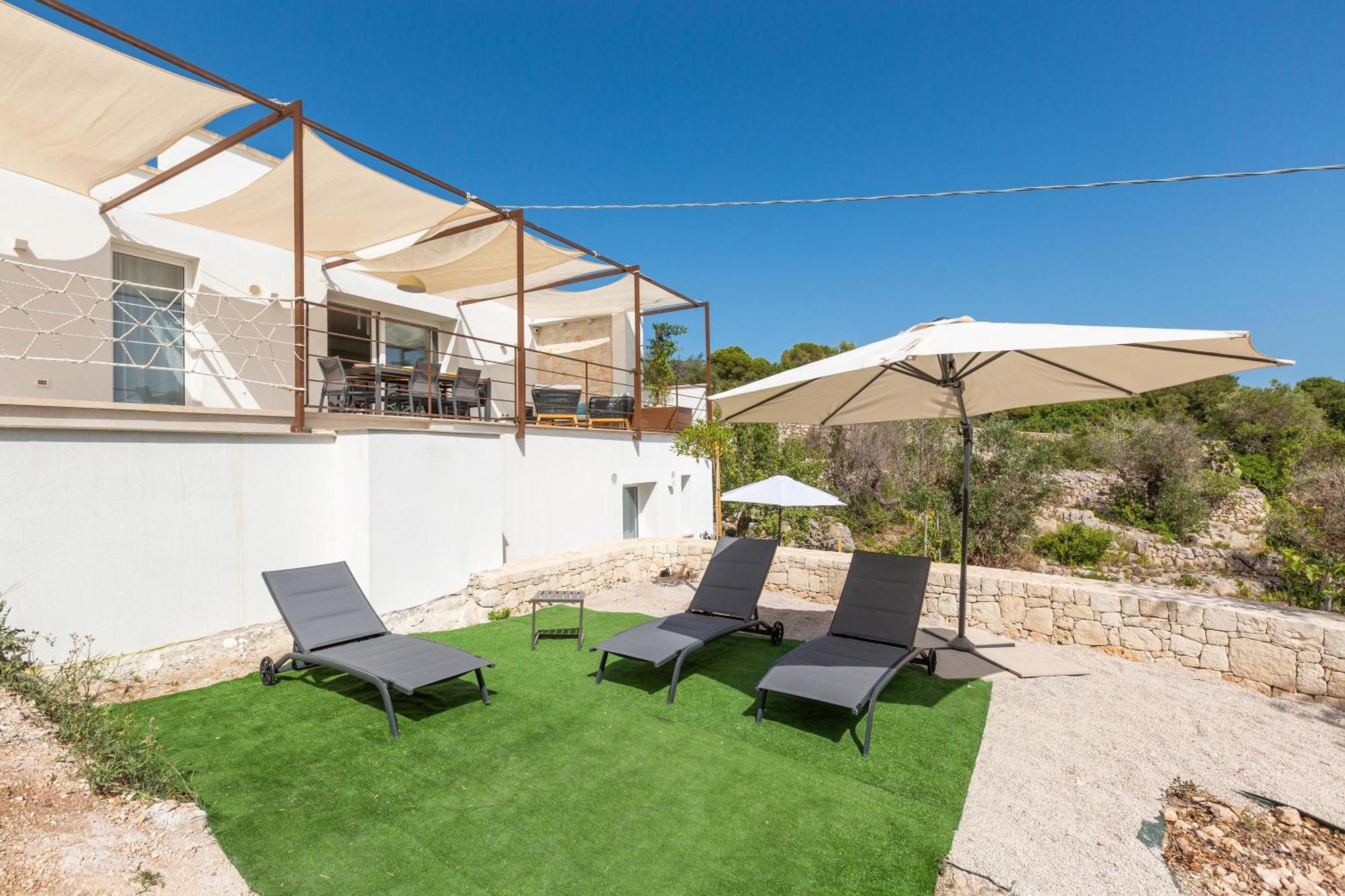 Villa Briosa Maldive Del Salento Pescoluse Torre Pali Eksteriør bilde