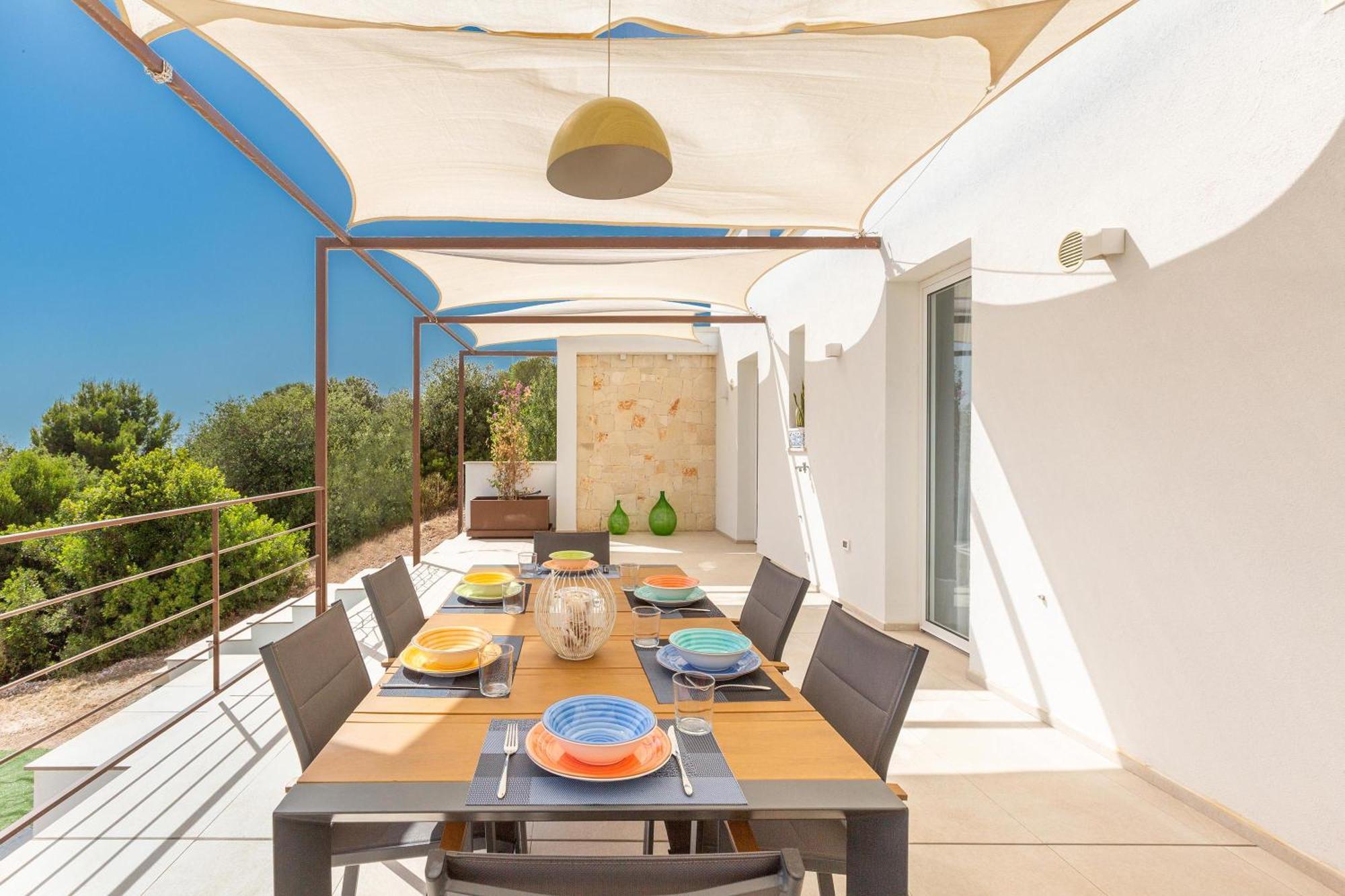 Villa Briosa Maldive Del Salento Pescoluse Torre Pali Eksteriør bilde
