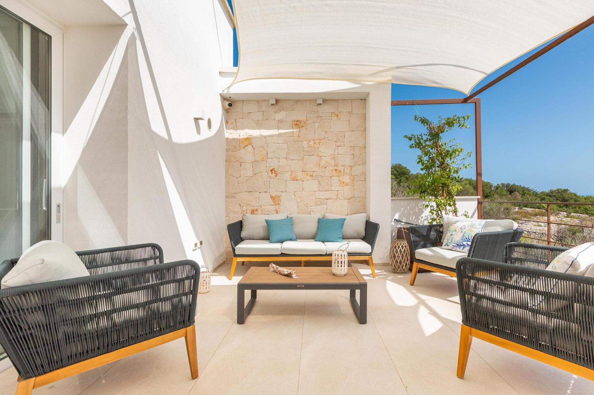 Villa Briosa Maldive Del Salento Pescoluse Torre Pali Eksteriør bilde